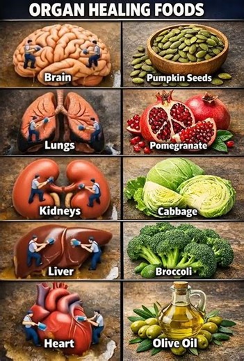 Organ healing foods Certain foods naturally support body #food #shortsfeed #ytshorts #shortsvideo