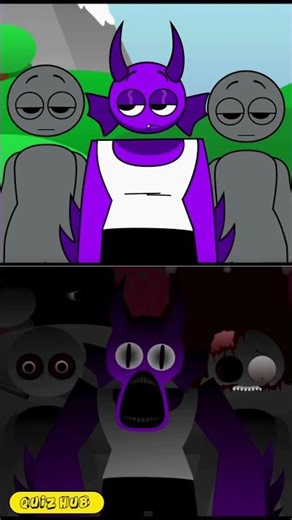 Incredibox Sprunki Retake Human Normal vs Sprunki Incredibox Retake Horror Human Mod