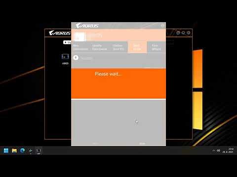 How to Update Gigabyte Z490 to F21 Bios | Flash BIOS with @BIOS Utility | Windows 11 Build 22000.168