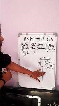 Prime factor by division method