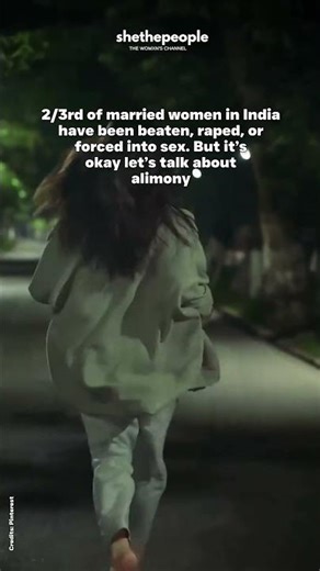 Ofcourse let's talk about alimony🤷‍♀️ #shethepeople