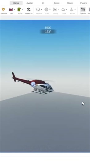 emergency helicopter system roblox #roblox #robloxshorts