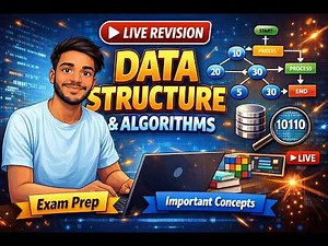 Data Structure & Algorithm | Part 2 Live Revision | Semester Exam Preparation | Important Questions