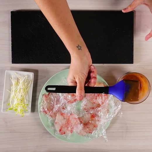 Red Shrimp Carpaccio Recipe