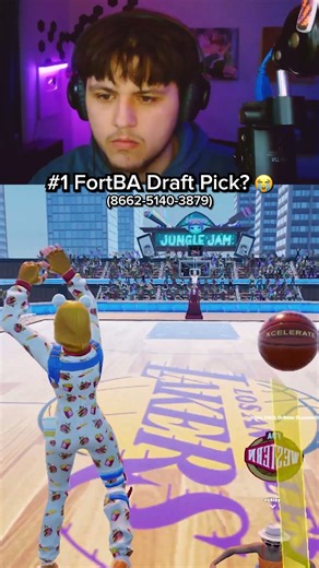 #1 FORTNITE NBA DRAFT PICK 🔥😭