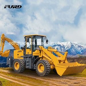 [Hot Item] 4WD Loader Backhoe Tractors 6 Ton Mini Loader Backhoe for Sale Fbl15-26