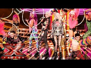 Blonde Electra sing Kids in America | Live Week 1 | The X Factor UK 2014