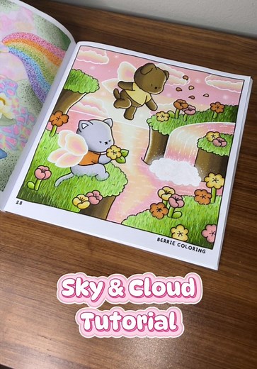 Sky & Cloud Coloring Tutorial for Beginners
