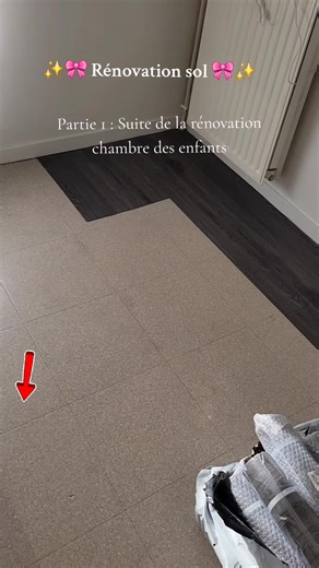 Rénovation de la chambre des enfants : le sol
