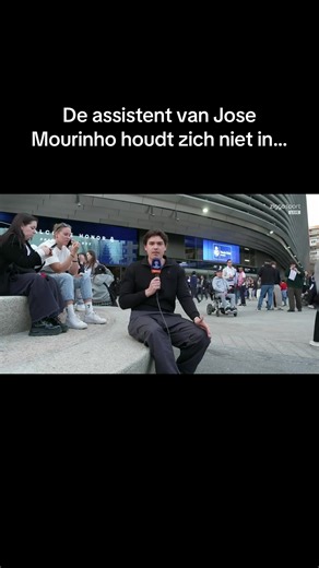 Jose Mourinho zal niet langs de kant zitten bij Real Madrid tegen Benfica, maar gelukkig is zijn assistent wel aanwezig in de Champions League #fyp ##fy##viral##foryoupage❤️❤️##voetbal