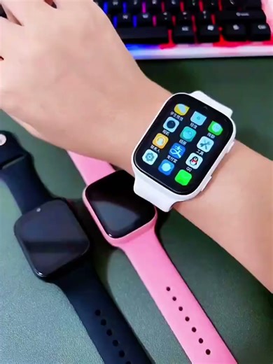 华强北S11智能手表w527芯片插卡5G全网通s10安卓下载APP视频儿童 这是粉+旋转摄像 S104+64G独立通话视频音乐任意下