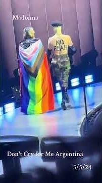 Madonna (Live) Don't Cry For Me Argentina 3/5/24