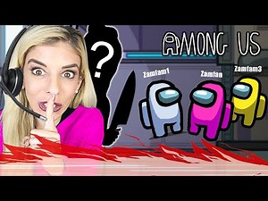 Rebecca Zamolo Plays Among Us With Fans But It's Not Me! Zamfam Gaming
