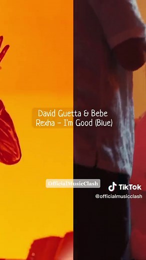 David Guetta & Bebe Rexha I'm Good (Blue) - Official Music