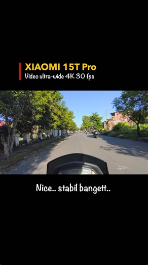 Video ultra-wide Xiaomi 15T Pro 4K 30 fps