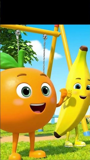Funny Orange Cartoon | Cute Orange Cutting Animation Video