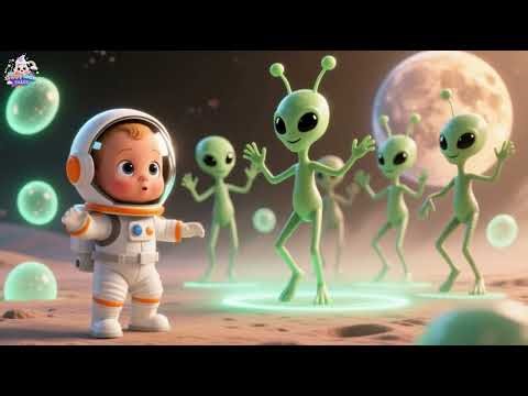 Space Alien Dance Song 👽🚀 | Fun Kids Space Party | Galactic Nursery Rhyme
