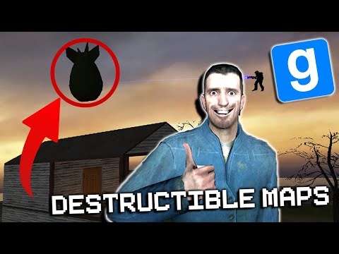destructible maps on gmod are insane... | GMOD