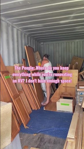 Storage Solution For My RV Renovations