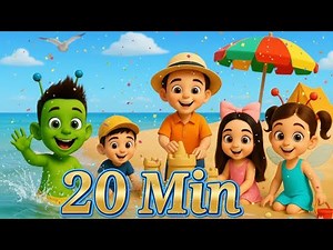 The Beach | Last Day Of School + More Fun & | Preschool Bilingual Songs