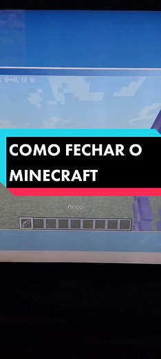 Como Fechar o Minecraft do Jeito Certo!
