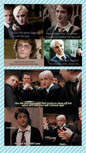 Draco Malfoy Being Jealous Over Harry 😭🐍 | Drarry Edit | Harry Potter#shorts#funny#memes#harrypotter