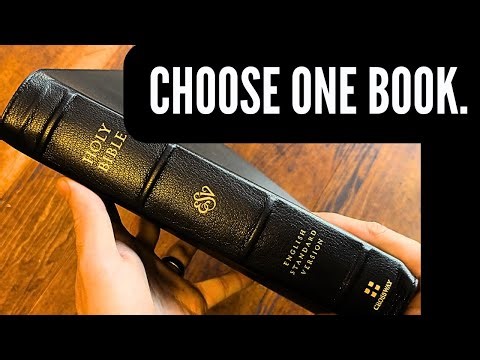 The One Book Bible Reading Plan