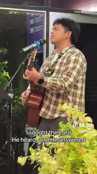 I sought the Lord, He heard and He answered.