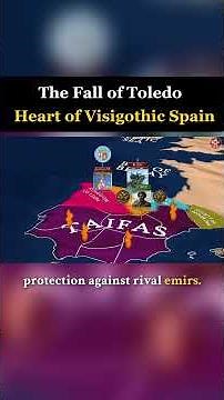 The DRAMATIC Fall of Toledo – Heart of Visigothic Spain #history #reconquista