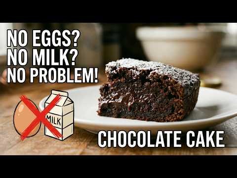 No Eggs, No Milk, No Butter The 1930s Chocolate Cake Depression Cake