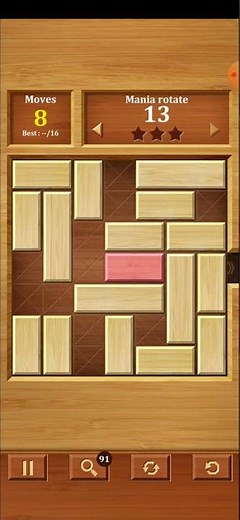 Move the Block Mania rotate Level 13 By Rick Gaming