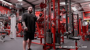 Single Arm Cable Lat Pullover