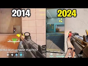 The ENTIRE History of Valorant Maps! (2014 - 2024)