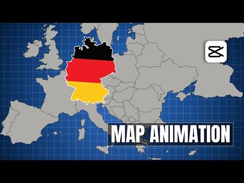 How to Make Animated Maps in CapCut !