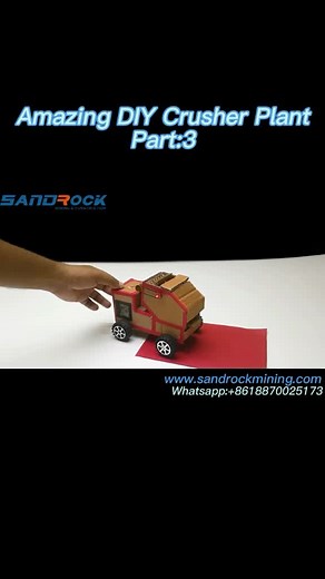Amazing DIY crusher plant.#foryou #foryoupage #foryourpage #jawcrusher #conecrusher #mobilecrusher #crusherparts #sandrockmining #crusher #diy