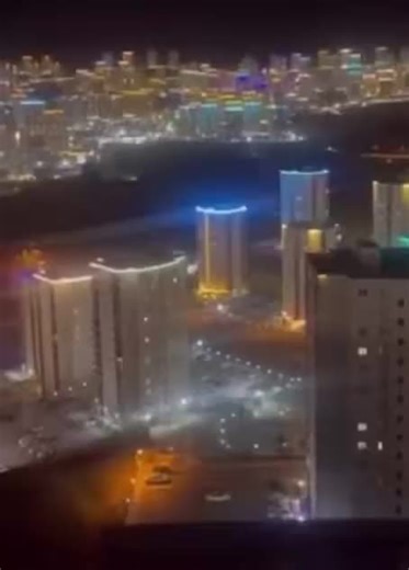 breaking news: Tehran residents. Everyone is screaming with joy from the windows, many chanting