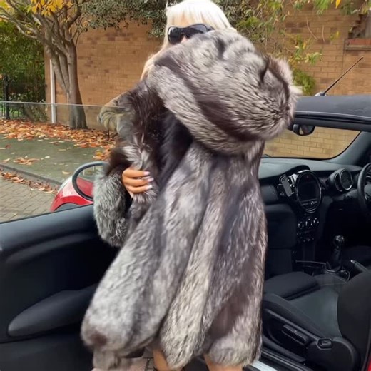Lora Fox 🇬🇧🇺🇦 | Link to my eBay in bio @misslorafox 💋 #silverfox #furcoat WORLDWIDE SHIPPING 🎁 | Instagram
