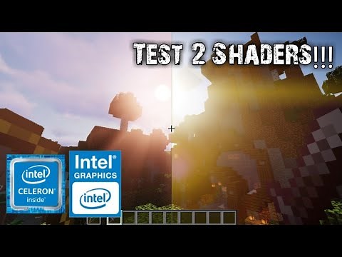MINECRAFT Java Edition [With Shaders] | INTEL CELERON N4000 | 4GB RAM | INTEL UHD GRAPHICS 600