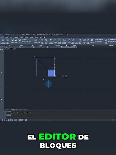 Guía práctica del editor de bloques en ZWDCAD