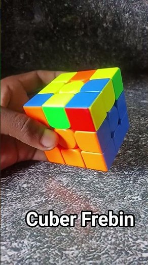 How to solve this oll case with two algorithms #puzzle #cubing