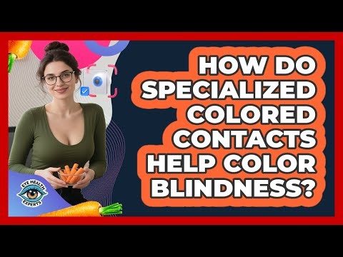 How Do Specialized Colored Contacts Help Color Blindness? - Eye Health Experts