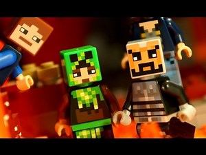 Lego Minecraft Skin Packs 853609 Review and Stop Motion