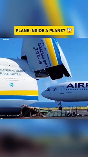 This Plane Can Carry Another Plane! 😱 The Flying Giant You Never Knew Existed! ever seen a plane carrying another plane? 😱 meet the airbus beluga — the giant transport aircraft that can carry jets, rockets, and even entire plane parts across the world! this flying beast is one of the biggest cargo planes ever built. ✈️🔥 #airbusbeluga #beluga #cargoaircraft #aviationfacts #planecarryplane #worldsbiggestplane #aviationlovers #airbus #megaplane #shorts #motivationmonday #didyouknow #reels #trand