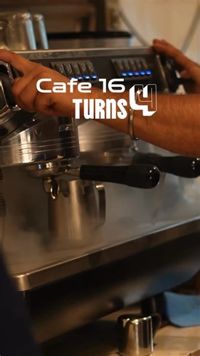 Cafe 16 Satyanagar on Instagram: "Cafe 16 turns 4 and what a beautiful journey it has been. A cafe built on warmth, laughter, connection and stories that feels like home. Thank you for being an apart of this journey ."