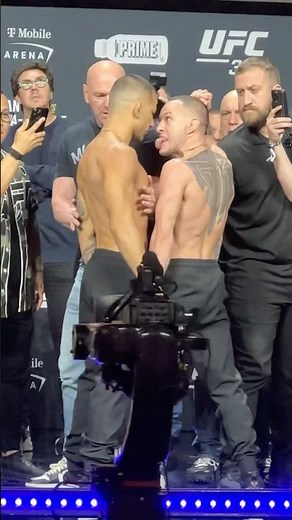 😤😳 KAI KARA FRANCE VS ALEXANDRE PANTOJA INTENSE FINAL FACE OFF (UFC 317)