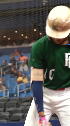 Tai Peete MIC'D UP at the PLATE! PG National Showcase