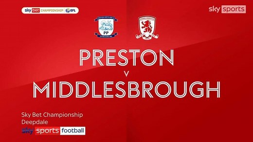 Preston 2-1 Middlesbrough: Emil Riis scores winner for North End