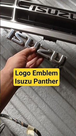 logo emblem isuzu panther #automobile