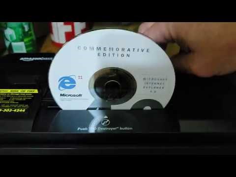 Amazon Basics CD/DVD Shredder