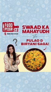 Ever wondered what the difference between Pulao and Biryani is? Well, I did too! So, I decided to delve into their histories and flavors in this episode of Foodpedia 2.0 #KhabarSwaadAnusarWhich one reigns supreme in your heart? Tell me in the comments!#chefaanalkotak #foodpedia #pulao #biryani #epicsaga #pulaovsbiryani #foodhistory #pulaolovers #biryanilovers #pulaoandbiryani #vegbiryani #vegpulao #chickenbiryani #chickenpulao #muttonbiryani #muttonpulao #indianorigin #mahabharat #difference #fa